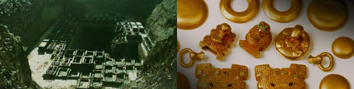 Theo đo đạc của các chuyên gia, ngôi mộ có diện tích khoảng 3 m2. Thoạt nhìn, ngôi mộ trông khá đơn giản. Thế nhưng, khi tiến vào bên trong ngôi mộ, các chuyên gia vô cùng bất ngờ với những phát hiện thú vị.