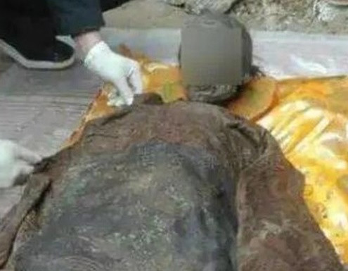 Tháng 3/2017, công nhân làm việc tại một công trường xây dựng cống ở huyện Thái Khang, tỉnh Hà Nam, Trung Quốc vô tình dùng máy xúc đào được một ngôi mộ. Sau khi nhận được tin báo, các chuyên gia khảo cổ đã tới hiện trường kiểm tra và xác định đó là một ngôi mộ cổ thời nhà Minh.