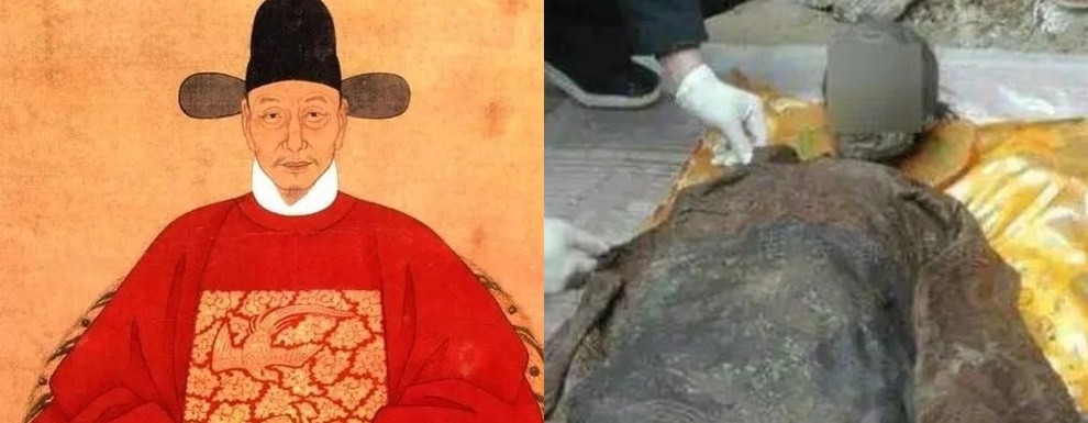 Thế nhưng, một lúc sau, 2 thi hài đột nhiên chuyển sang màu đen. Sự việc này khiến giới chuyên gia kinh ngạc và cảm thấy khó hiểu.