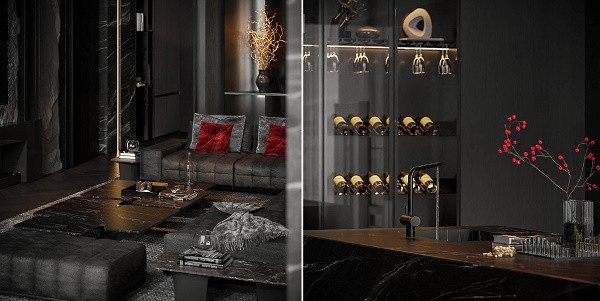 Gia đình khi nhận được bản thiết kế rất ngạc nhiên trước ý tưởng đặc biệt này, với sự sắp xếp nội thất, màu sắc một cách khéo léo tạo nên sự rung cảm về không gian tự nhiên. 