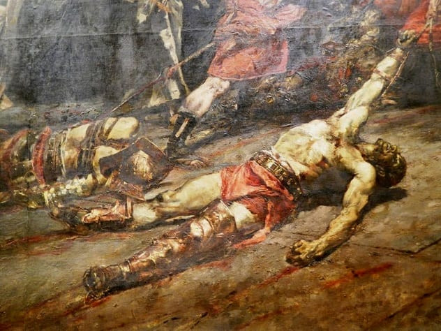 Cụ thể, trong khi nhiều võ sĩ được chôn cất tử tế trong khu vực dành cho nhóm đối tượng này thì một số lại không.