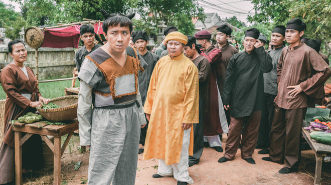 Tran Thanh lo canh nhay cam tren phim truong