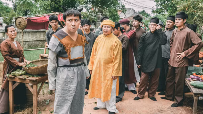 Tran Thanh lo canh nhay cam tren phim truong