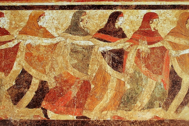 Phụ nữ ở Hy Lạp cổ đại có một nhiệm vụ cao cả là làm vợ, làm mẹ và chăm sóc gia đình, con cái.