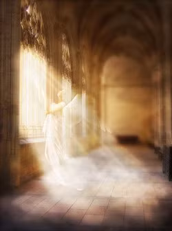 Theo Đại tướng Dowding, những linh hồn phi công đã lái máy bay chiến đấu từ đường băng trên đỉnh núi được làm từ ánh sáng.