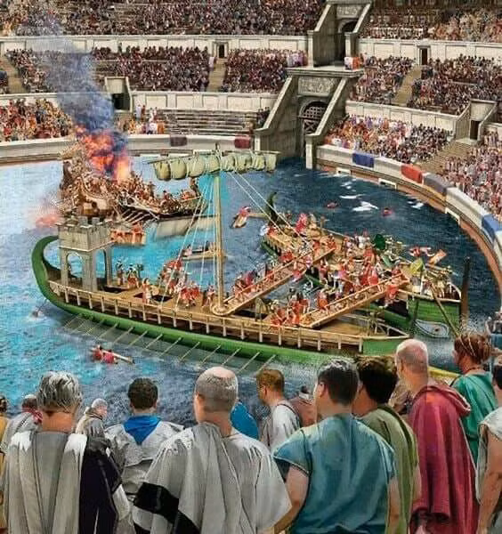 Các chuyên gia đã phát hiện 684 loài thực vật tại đấu trường La Mã. Trong số này nhiều loại hạt giống được đưa đến đấu trường thông qua phân của các loài động vật ở những vùng lãnh thổ xa xôi.