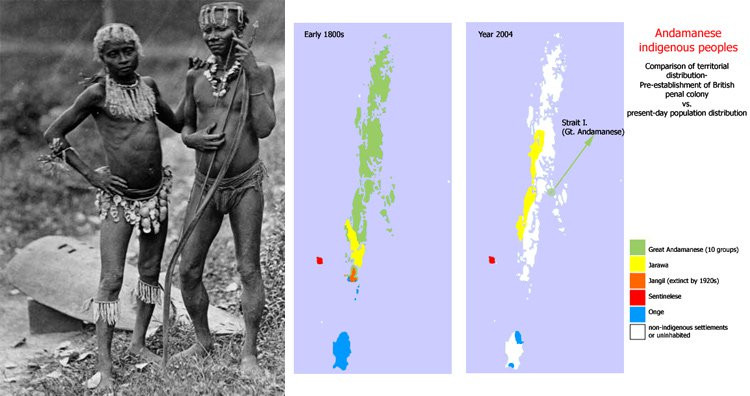 Các thành viên bộ tộc Sentinel luôn có thái độ thù địch với người lạ.