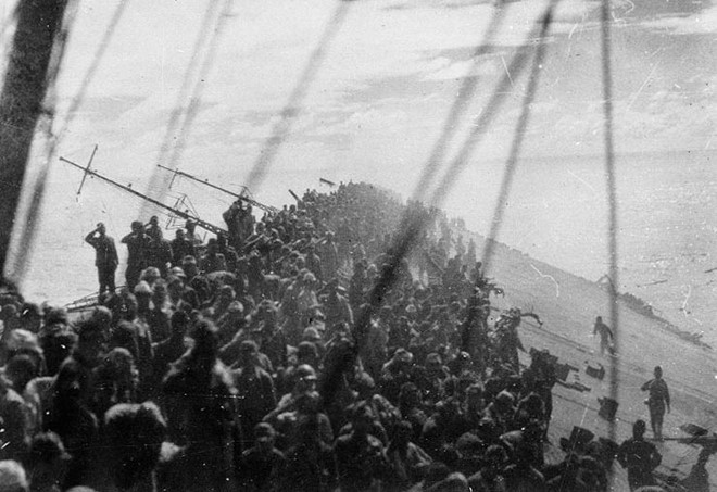 Để thực hiện mục tiêu này, Mỹ đã triển khai 8 hạm đội tàu sân bay, 8 tàu sân bay hạng nhẹ, 18 tàu hộ tống, 12 thiết giáp hạm, 24 tuần dương hạm, 166 tàu khu trục, hơn 1.500 máy bay chiến đấu.