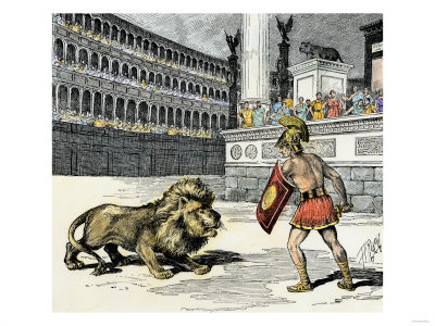 Thông thường, những võ sĩ là những tên tội phạm hay nô lệ được trao cho vũ khí như những thanh kiếm, ngọn giáo... để đấu với những con thú hung dữ.