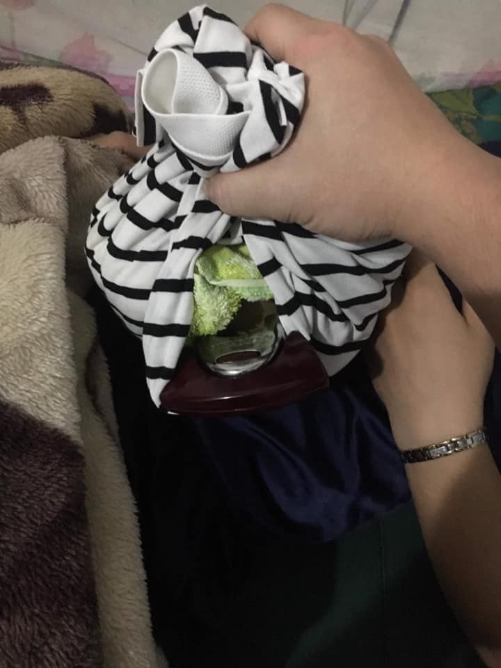 Vo dau bung, chong voi lam hanh dong nay khien dan mang “ghen ti“