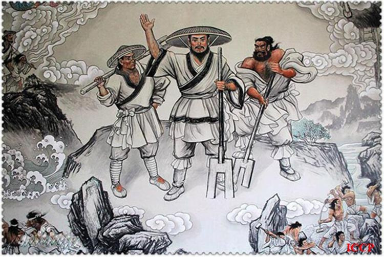 Người này đã hướng dẫn dân chúng nạo vét dòng sông để thoát nước cho các vùng bị lũ lụt. Nhờ vậy, lũ lụt được khống chế.