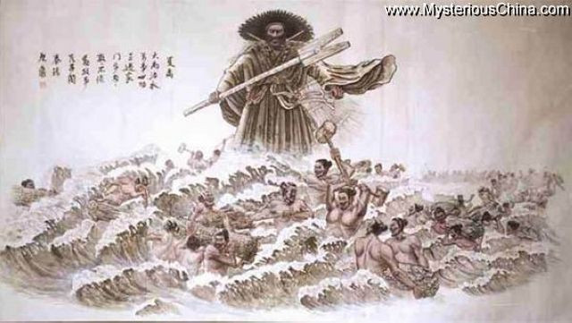 Giữa lúc dân chúng đang đối mặt với đại hồng thủy, một người anh hùng bỗng xuất hiện từ trong dòng nước lớn.