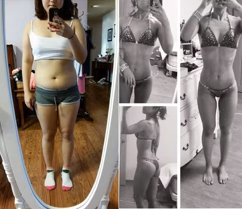 Trước khi giảm cân, anh chồng Jin Yoo nặng 83kg và chị Ji Hoo cũng nặng đến 71kg. Thân hình của cả hai người có rất nhiều mỡ thừa ở ngực, bụng, chân, tay… Cặp đôi mũm mĩm giảm cân, ép mỡ bằng cách áp dụng chế độ ăn “toàn xanh” với việc giảm bớt tối đa tinh bột và chất béo.