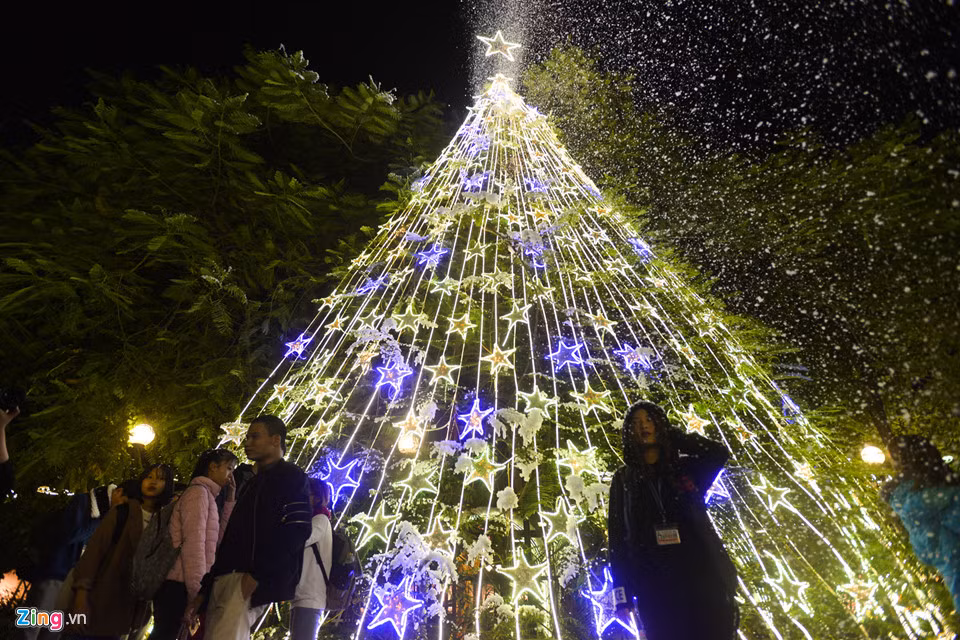 Với ý tưởng ban đầu mang đến cho sinh viên không khí Giáng sinh đúng nghĩa, ban lãnh đạo ĐH Thăng Long đầu tư một chiếc máy tạo tuyết. Để có được những buổi vui chơi mùa Giáng sinh, mọi người phải chuẩn bị mất 2 tháng. Riêng cây thông cao 15 m được dựng lên trong hơn một tuần lễ.