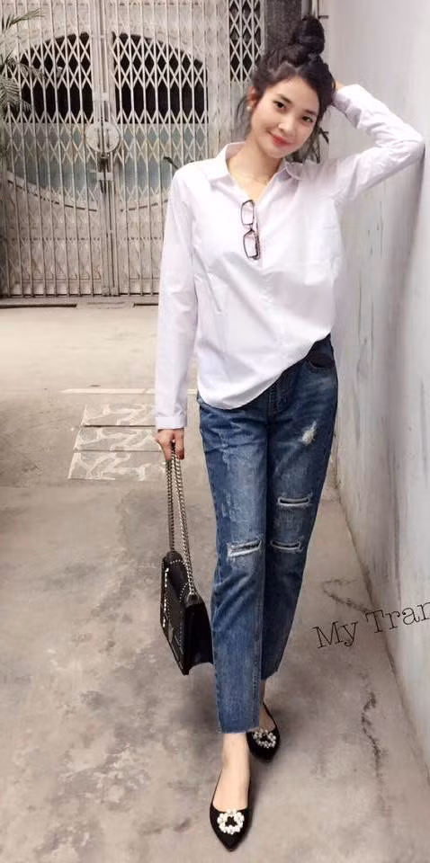 Không chỉ là mẫu hình phụ nữ hiện đại, độc lập tài chính, Trà My còn may mắn được gia đình chồng ủng hộ hết mình trong mọi công việc.