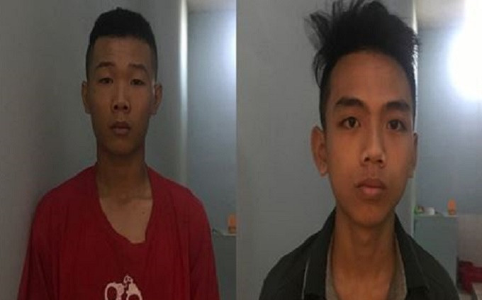 Hai tên cướp nhí. Nguồn ảnh: VTC