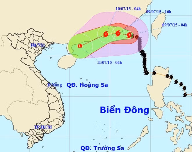 Bao Linfa doi huong, co the anh huong toi Viet Nam