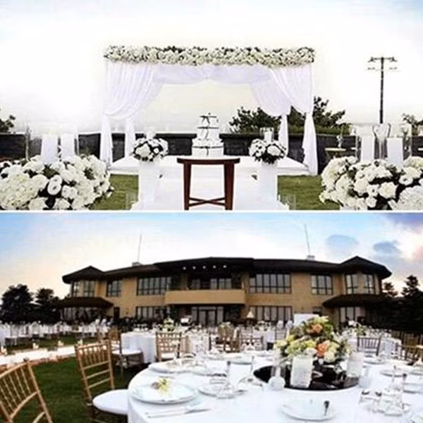 Khong gian tiec cuoi cua Bae Yong Joon va Park Soo Jin-Hinh-5