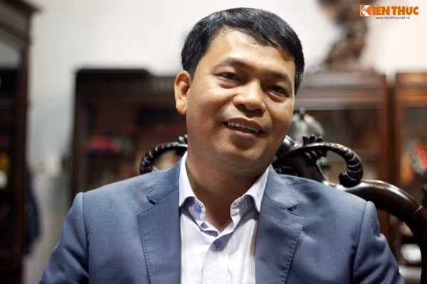 Ông Lê Xuân Kiêu - Giám đốc Trung tâm hoạt động văn hóa khoa học Văn Miếu - Quốc Tử Giám thông tin với PV Kiến Thức.