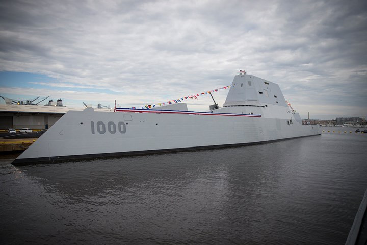 USS Zumwalt được thiết kế với mục đích thay thế các tàu khu trục lớp Arleigh Burke của Hải quân Mỹ.