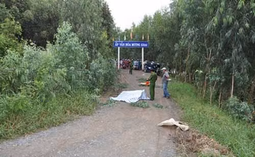 Bat giu hung thu giet nguoi, dot xac chan dong vung que Long An