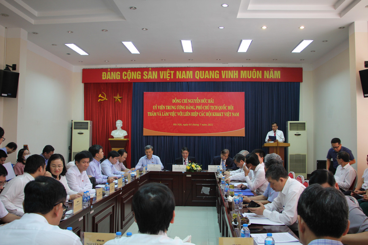 Pho Chu tich Quoc hoi Nguyen Duc Hai: VUSTA da tro thanh mot to chuc chinh tri - xa hoi lon manh