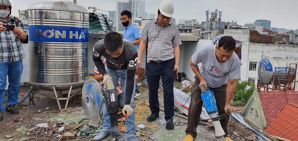Ha Noi: Xu ly cong trinh xay dung vi pham di tich quoc gia