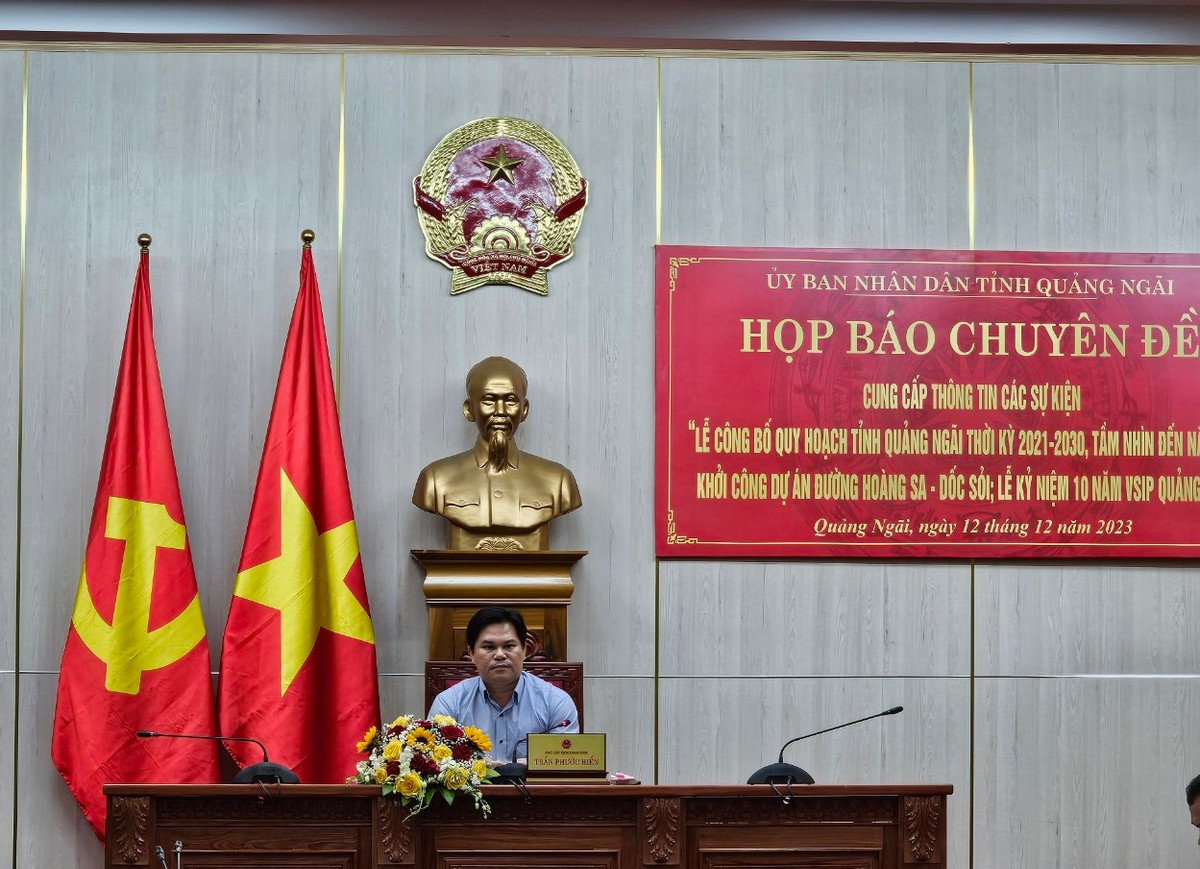 Ngày 24/12, công bố Quy hoạch tỉnh Quảng Ngãi 2021-2030, tầm nhìn 2050 Ngay 24/12, cong bo Quy hoach tinh Quang Ngai 2021-2030, tam nhin 2050