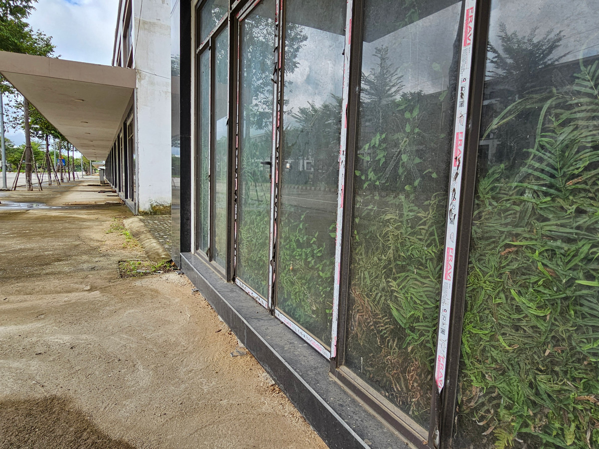 Cỏ dại cao quá đầu người đằng sau lớp cửa kính hào nhoáng từng "mê hoặc" bao nhà đầu tư.