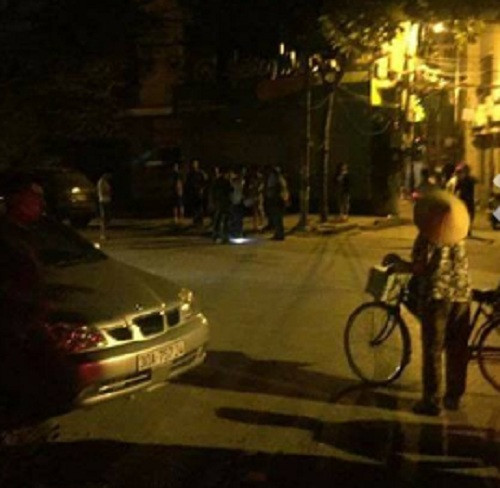 Hiện trường xảy ra vụ nổ súng làm nhân viên lễ tân nhà nghỉ Nam Cường tử vong.