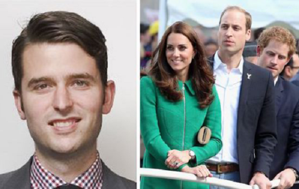 Hiện tại, Knauf đang làm việc cho vợ chồng anh trai của Harry là Hoàng tử William và Công nương Kate Middleton - Công tước và Nữ công tước xứ Cambridge (bên phải). Ảnh: DE.