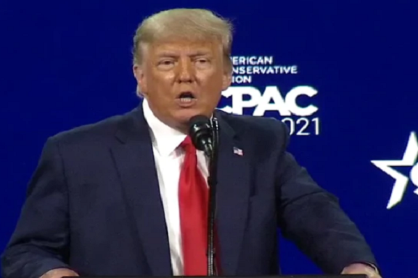 Ngày 28/2, cựu Tổng thống Mỹ Donald Trump đã có bài phát biểu tại Hội nghị Hành động chính trị bảo thủ (CPAC) diễn ra ở Orlando, bang Florida. Ảnh: Fox News. 