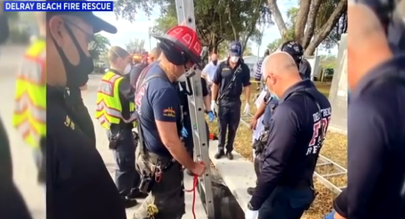 Theo WBPF, Lyndsey nói rằng cô đã tìm thấy một chai bia gừng và uống nó trong thời gian bị mắc kẹt.