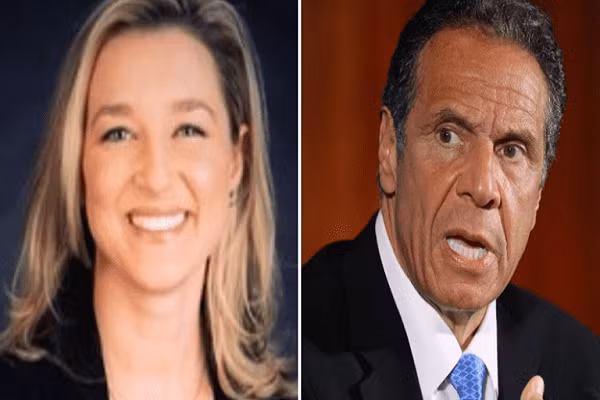 Một người tố cáo khác là Ana Liss. Cô cáo buộc sếp cũ cư xử không phù hợp khi còn làm việc ở thành phố Albany, thủ phủ bang New York. Được biết, cô Liss từng là phụ tá mảng chính sách cho ông Cuomo trong giai đoạn 2013-2015. Ảnh: Getty.