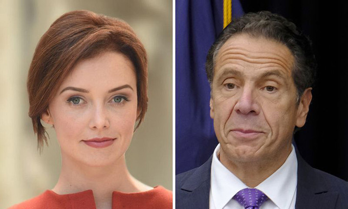 Cáo buộc quấy rối tình dục của Charlotte Bennett được đưa ra sau khi một cựu trợ lý khác của ông Cuomo, cô Lindsey Boylan, viết trên Medium rằng Thống đốc Cuomo đã ép cô hôn cũng như đưa ra những nhận xét “khiếm nhã” trong thời gian cô làm việc tại văn phòng của vị Thống đốc. Ảnh: NYDN.