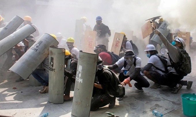 ASEAN có thể đóng vai trò quan trọng trong việc thúc đẩy cuộc đối thoại mang tính xây dựng nhằm đưa Myanmar trở về trạng thái bình thường và ổn định. Ảnh: Reuters.