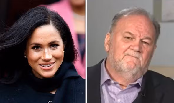 Được biết, đây không phải lần đầu tiên ông Thomas "đối đầu" với con gái mình. Ông Thomas Markle đã không xuất hiện trong lễ cưới của con gái hồi tháng 5/2018. Kể từ đó, mối quan hệ của hai cha con Công nương Meghan bị rạn nứt nhiều hơn. Ảnh: DE.