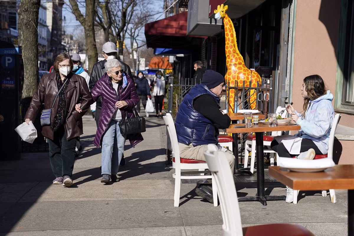 Dường như cuộc sống ở New York đang dần trở lại bình thường sau thời gian dài dịch bệnh COVID-19 hoành hành.