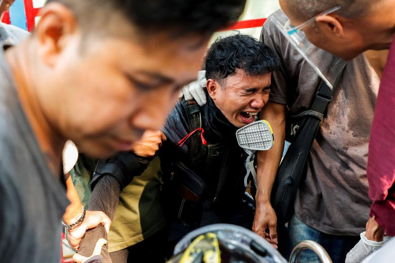 Theo số liệu của Hiệp hội hỗ trợ tù nhân chính trị Myanmar, số người thiệt mạng trong những tuần bất ổn kể từ khi cuộc chính biến xảy ra tại Myanmar hồi đầu tháng 2/2021 đến nay đã tăng lên ít nhất 234 người. Ảnh: Reuters.