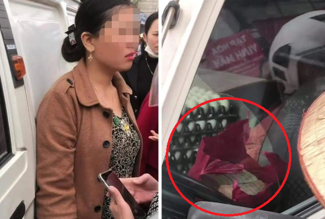 Nguon goc hon 1 ty “roi” vao xe cua nguoi phu nu ban trung