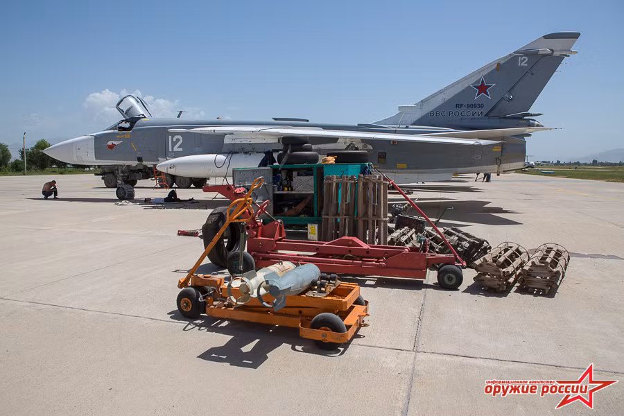 Các quả bom dành cho máy bay ném bom Su-24M2. Nguồn ảnh: Arms-Expo