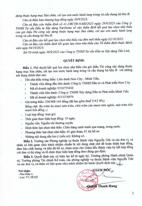 TP HCM: Cty Minh Tien 1 ngay trung 3 goi thau tai BV Hung Vuong-Hinh-8