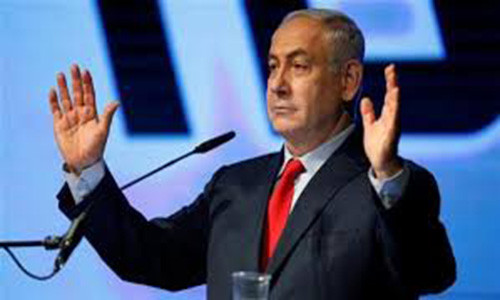 Về đời tư, Thủ tướng Netanyahu có 3 người vợ và 3 người con. Người vợ hiện tại của ông là bà Sara Ben-Artzi. Ảnh: PressTV.