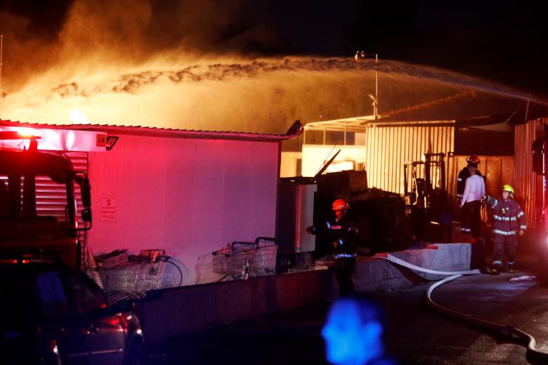 Hinh anh Dai Gaza ruc lua, Israel pha nat dai truyen hinh Hamas-Hinh-13