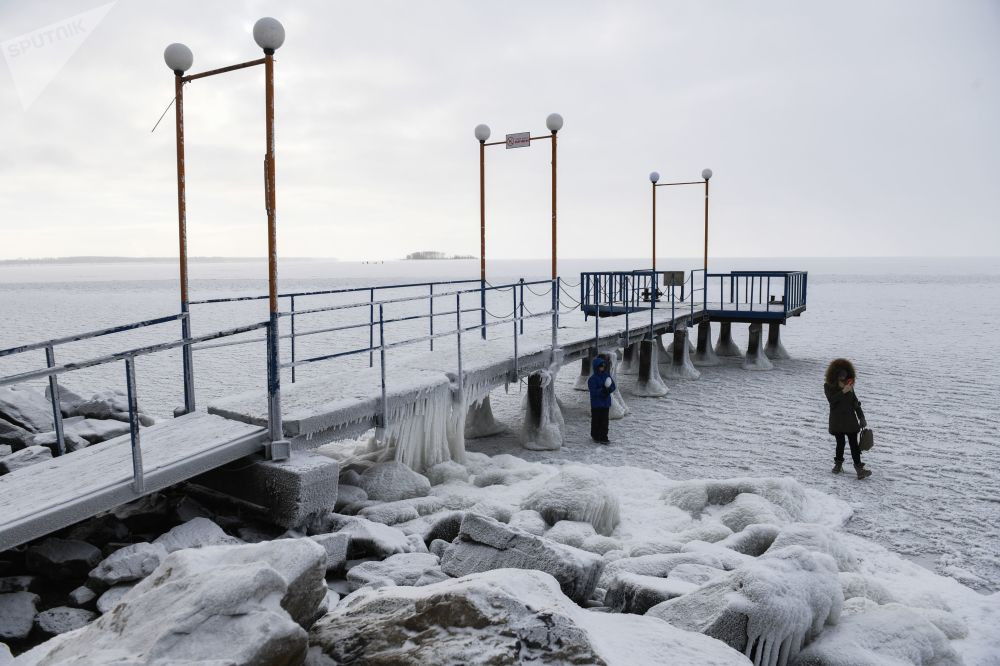 Mới đầu đông, nhưng dường như nhiệt độ ở vùng đất này đã xuống rất thấp.