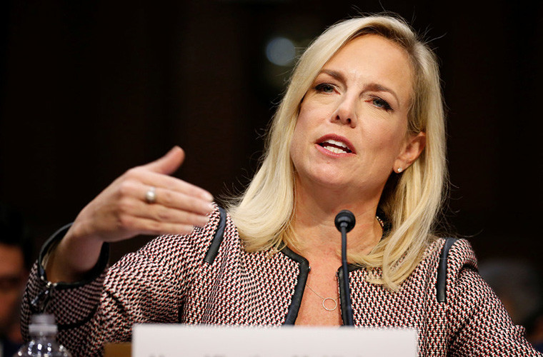 Và rất có thể, bà Nielsen sẽ là nhân vật cấp cao tiếp theo phải rời khỏi Nhà Trắng. Ảnh: Reuters.