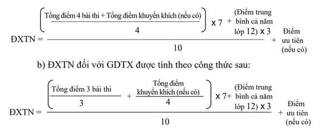 Kỳ Thi THPT 2020: Cách tính điểm xét tốt nghiệp như thế nào? Ky Thi THPT 2020: Cach tinh diem xet tot nghiep nhu the nao?