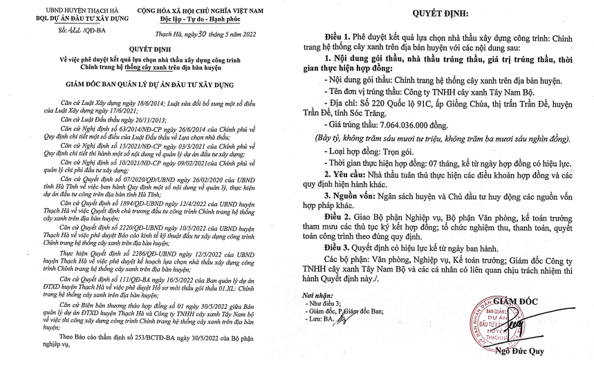 Truoc khi ra soat, Tay Nam Bo trung thau du an cay xanh nao?-Hinh-2