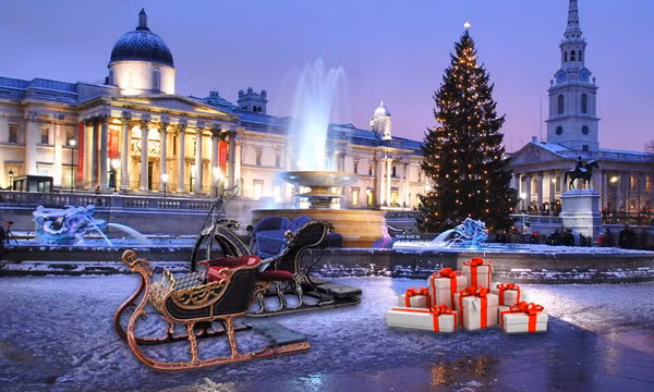 Thiết kế thường thấy trong các ấn phẩm mùa Noel