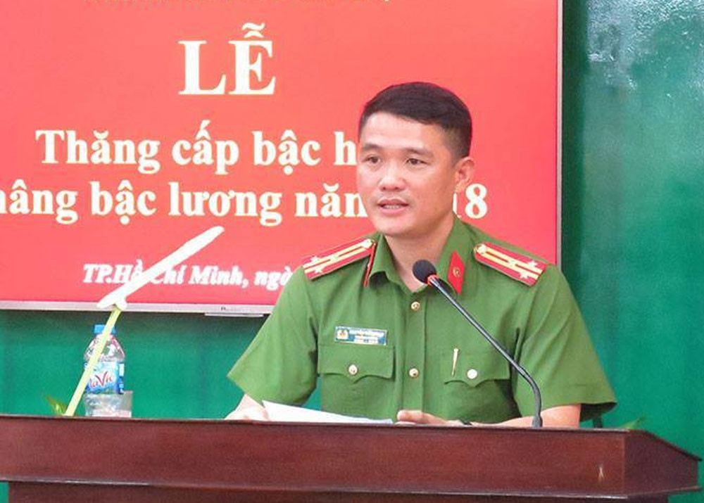 Cuu Truong phong Canh sat hinh su Cong an TPHCM bi bat